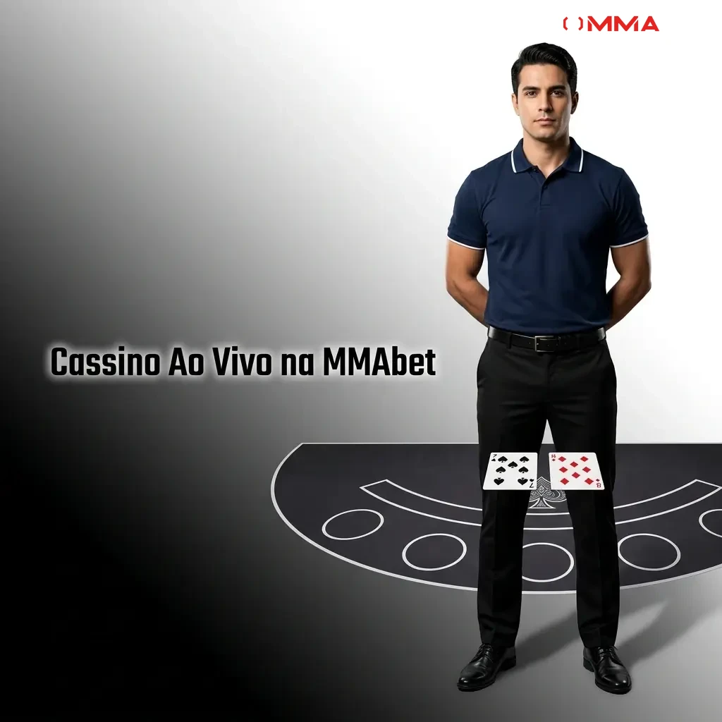 Cassino ao vivo MMAbet com dealers reais em HD: roleta, blackjack, bacará, pôquer e game shows