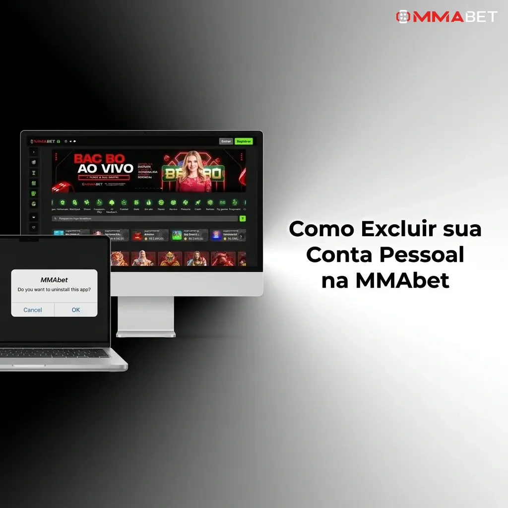 Passo a passo para excluir conta pessoal na MMAbet com segurança e jogo responsável