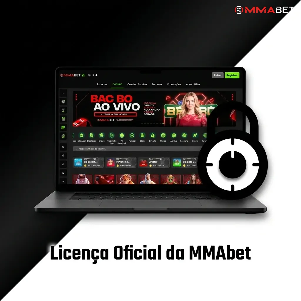 Licença oficial da MMAbet garantindo segurança, fairness e proteção ao jogador brasileiro em apostas online regulamentadas