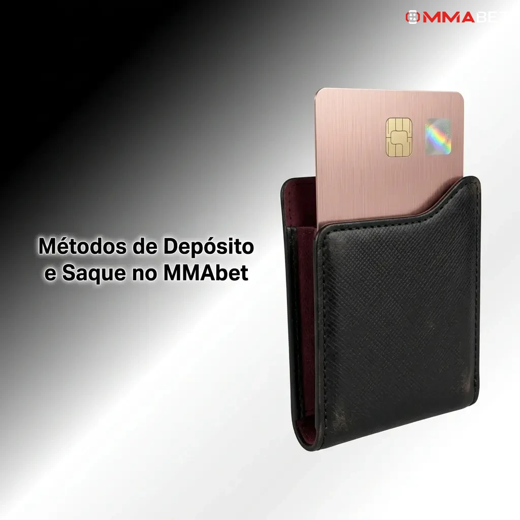 Métodos de depósito e saque no MMAbet: Pix, cartões, boleto e criptomoedas para jogadores brasileiros.